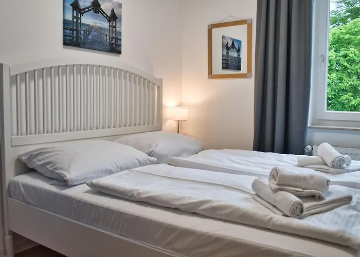 شقة Strandresidenz Brandenburg 36 Mit Sauna- Und Schwimmbadnutzung Im Ahoi Sellin غورين